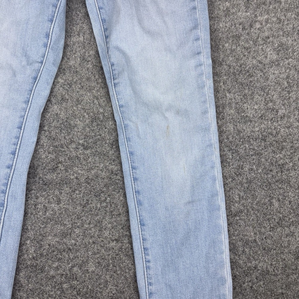 Levi's 711 Skinny Jeans Women's Size 26 Light Wash Stretch Blue Denim Casual - Picture 7 of 14